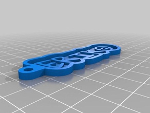 meu personalizada chaveiro seu nome pessoal chaveiros 3d print model - Mito3D