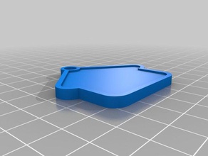 my house1 keychain keychains customized 3d print model - Mito3D