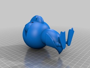puffin rock oona 3d impressão 3d print model - Mito3D