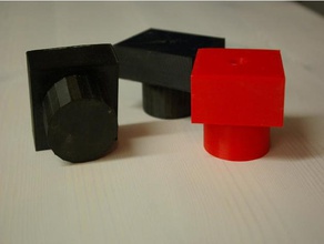 anpassbare Hund hole peg Bank tools Klemme - Fixierung mft die Holzbearbeitung Werkzeuge für workbench Arbeitstisch 3d print model - Mito3D