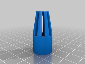 extremo del tubo de succión filtro al aire libre jardín agua 3d print model - Mito3D