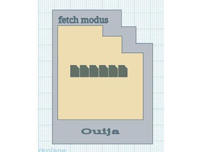 ouija fetch modus oggetti di scena aradia megido modi hivebent homestuck sburb sgrub troll 3d print model - Mito3D