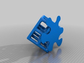 mais suave de fusão cubo quadro esculturas 3d print model - Mito3D