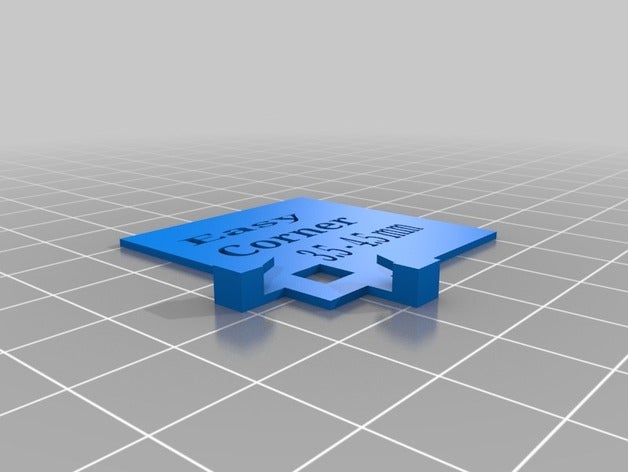 kolay köşe oyuncak oyun aksesuarlar manzara 3D print model - Mito3D