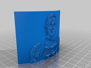lebron james lithophane 2d arte 3d print model - Mito3D