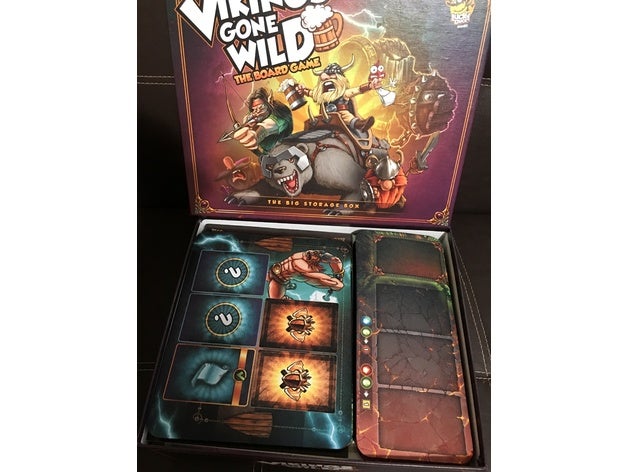 vikings gone wild grande organizzatore giochi 3D print model - Mito3D