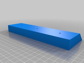 my customized parametric french cleat organization 3d print model - Mito3D
