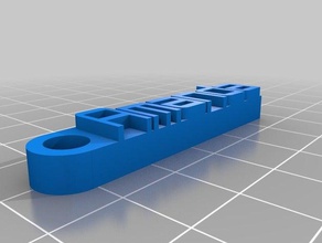amanda organização personalizado 3d print model - Mito3D
