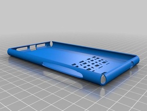 doogee mix 55 dura della custodia in plastica mobile telefono remixata 3d print model - Mito3D