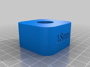 18mm slayt tutucu aksesuarlar kase pot sigara nargile 3d print model - Mito3D