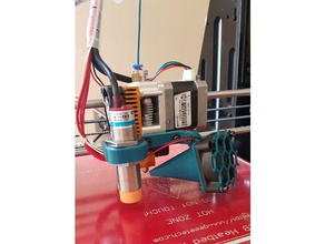 autolevel probe mount fan duct geeetech i3 prob 3d printer accessories freecad 3d print model - Mito3D
