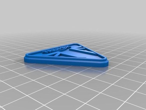 triumph keychain 3d printing motorcycle 3d print model - Mito3D