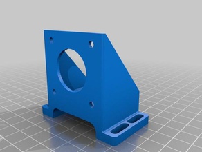 e3d titan brackets printer parts extruder stepper 3d print model - Mito3D