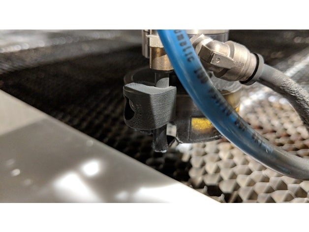 laser ventilador clip de montagem kern hse400 partes 3D print model - Mito3D