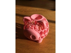 piggy bank organization 3d print model - Mito3D