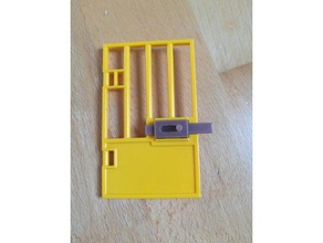 playmobil porta do armário brinquedo jogo acessórios 3d print model - Mito3D