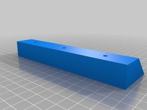 my customized parametric french cleat organization 3d print model - Mito3D