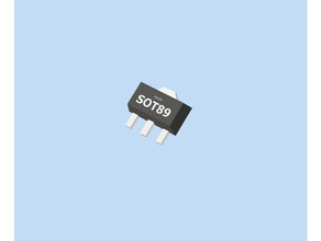 model sot89 ic package electronics smd 3d print model - Mito3D