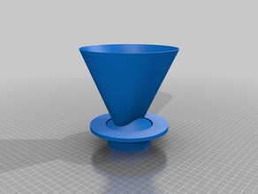 coffee dripper base mr carafe kitchen dining 3d print model - Mito3D