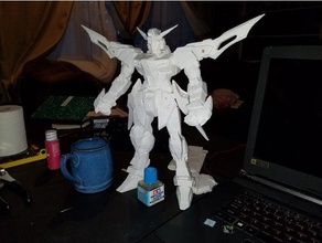 remix gundam metal destiny model robots 3d print model - Mito3D
