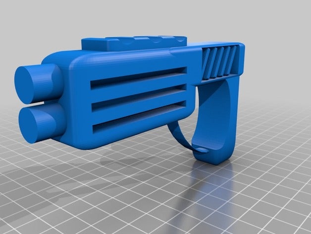 sci fi gun 3d printer accessories 3D print model - Mito3D