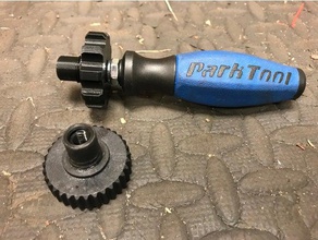 replacement cap park tools dp-2 dummy pedal hand bicycle tool bike part parts 3d print model - Mito3D