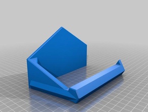 titular de la tp cuarto baño bunghole cornholio geométricas papel el rollo inodoro 3d print model - Mito3D