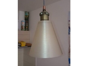 basic lamp hood decor bulb 3d print model - Mito3D