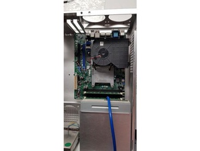 dell j50gh dissipateur de chaleur 90&deg ventilateur ordinateur 3d print model - Mito3D