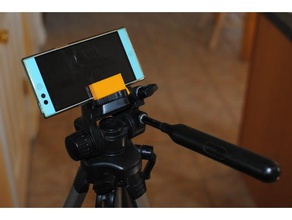 customizable phone tripod mount mobile 3d print model - Mito3D