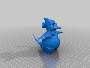 biggie formaggio creature 3d print model - Mito3D