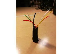 miniature filament vase decor 3d print model - Mito3D