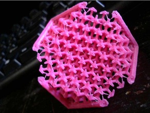 lattice cubo de 1 a arte desafio difícil o teste tortura 3d print model - Mito3D