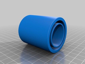 bosch gtx10c festool ctx vac 36mm coprilama adattatore per tubo parti 3d print model - Mito3D