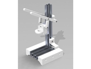 mini drill diy drilling machine mgn12 3d print model - Mito3D