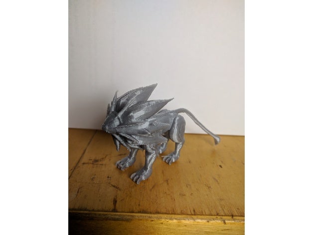 solgaleo 3d prêts à l'impression modèles l'anime dessin animé caractère figure figurine pokemon 3D print model - Mito3D