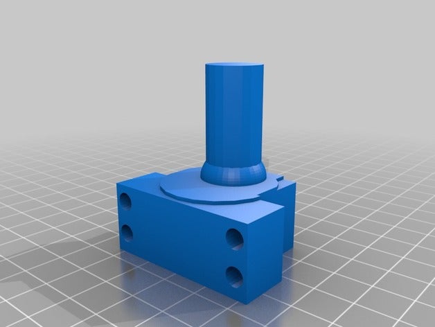 removable gate hinge parts 3D print model - Mito3D