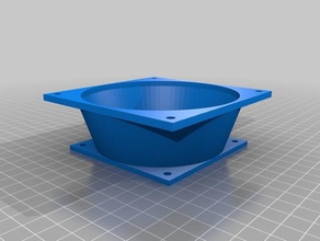 80mm 100mm adapter other customized 3d print model - Mito3D