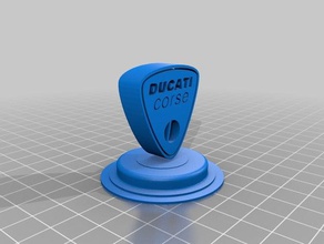 ducati corse signs logos 3d print model - Mito3D