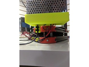 power supply mount 20-2020 3d printer parts delta flsun kossel bracket 3d print model - Mito3D