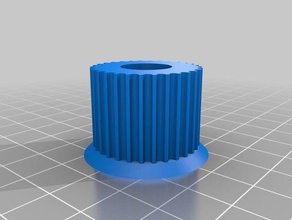 my customized parametric pulley ca 30 3d printer parts 3d print model - Mito3D