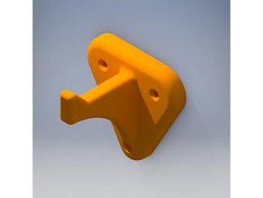 headphone hook organization hanger holder mount stand 3d print model - Mito3D