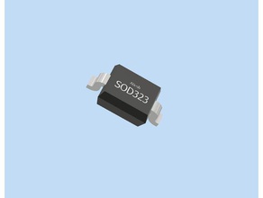 model sod323 package electronics smd sod232 3d print model - Mito3D