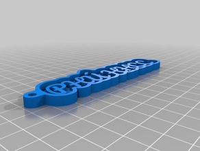 my customized key chain your personal name keychains 3d print model - Mito3D
