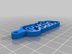 meine individuelle Schlüsselanhänger Ihrem persönlichen Namen 3d print model - Mito3D