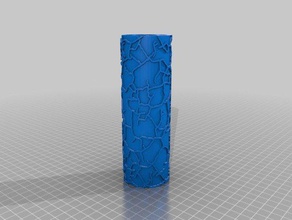 salt lakecracked earth texture roller toy game accessories caulk playmat gaslands surface 3d print model - Mito3D