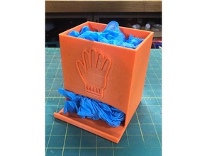 gants en nitrile distributeur bricolage 3d print model - Mito3D