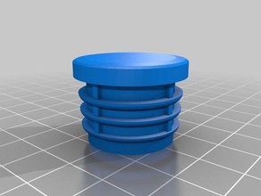 lifetime table foot endcap replacement parts 3d print model - Mito3D