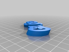 george key ring keychains customized 3d print model - Mito3D
