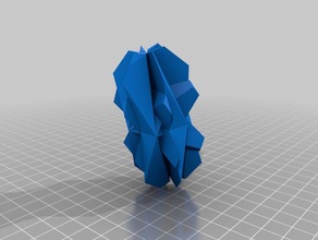 daymond provare per la matematica art astratto freeurmind poliedri 3d print model - Mito3D